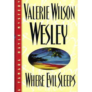 Where Evil Sleeps by Valerie Wilson Wesley (1996, Hardcover)